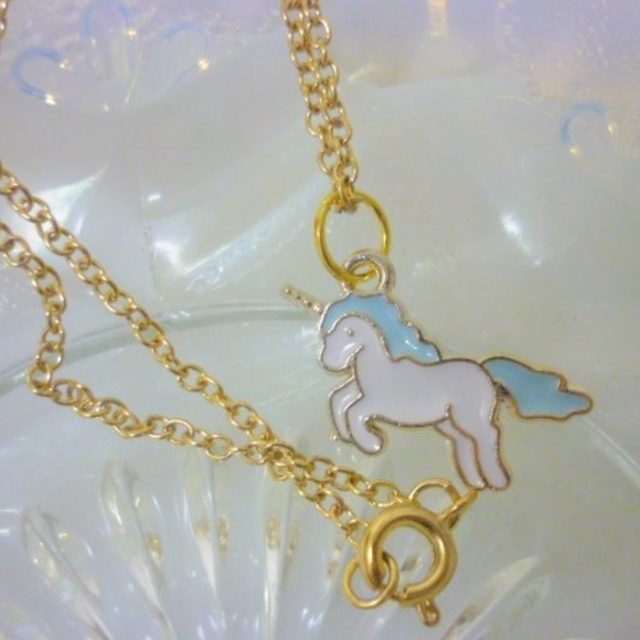 handcrafted Other - SALE 🌻3/$15 Magical Unicorn dainty Necklace